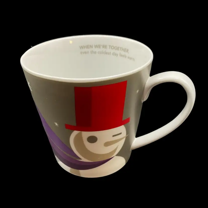 Starbucks 2011 Snowman Coffee Cup