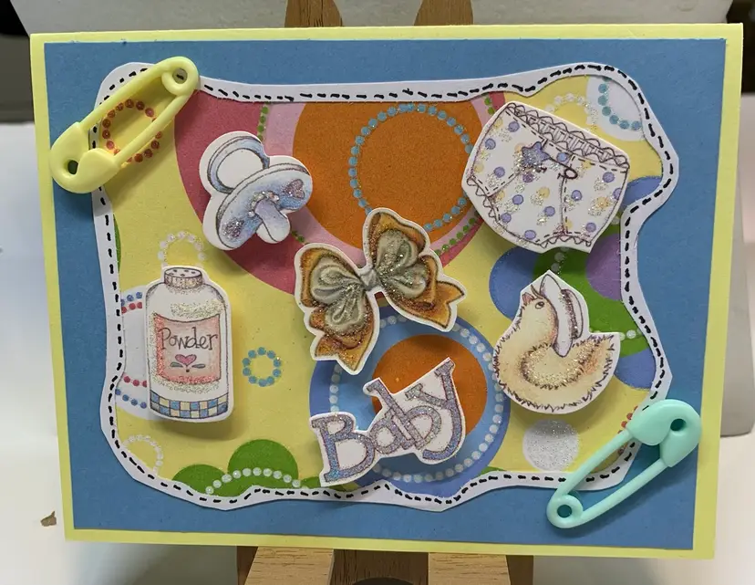 BABY GREETING CARD