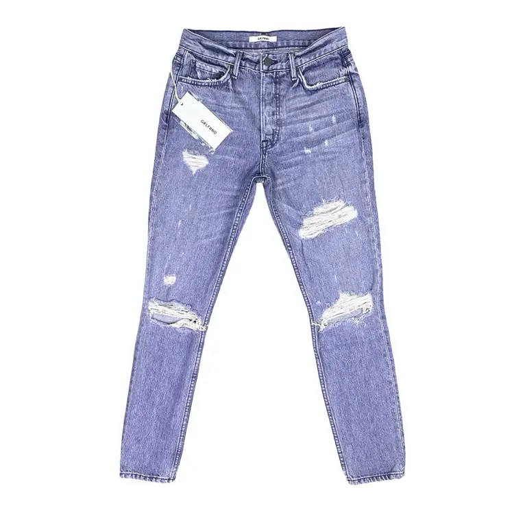GRLFRND Karolina High Rise Distressed Skinny Jeans - Size 25 