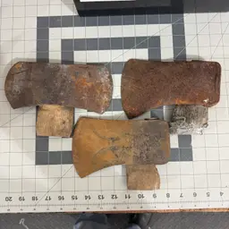 Vintage Axe Head Lot Of 3