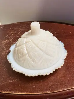 1950s Westmoreland Covered Butter Pat