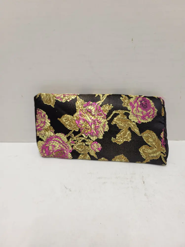 Hopeless Romantic Travel Pouch Case Floral  Accessories Jewelry Makeup Vtg