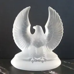 Vintage Stolzle Beikristall Paperweight Austria America 250Th Anniversary