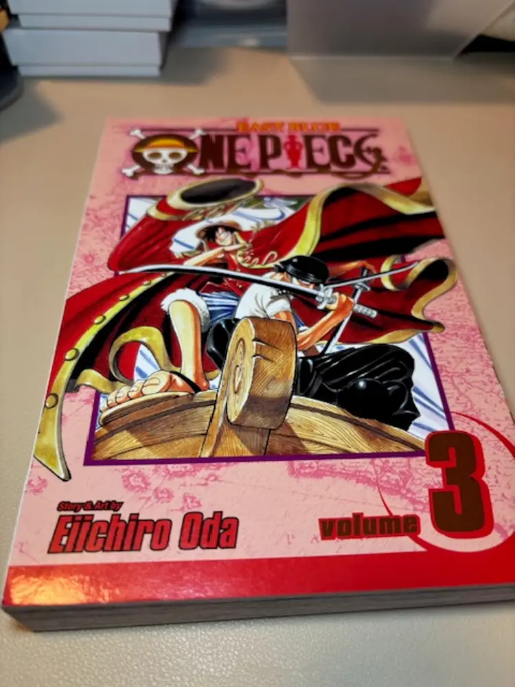 Lot of 2: Manga: One Piece East Blue: Volume 3 and 4 Like New!