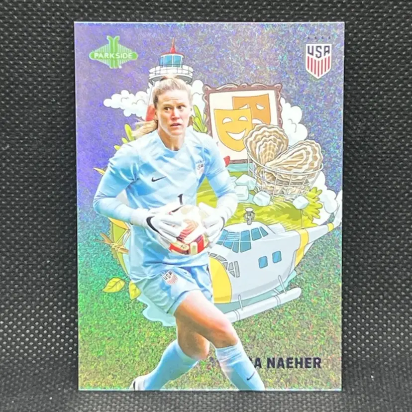 Alyssa Naeher 2023 Parkside ReCap Hometown /199 Soccer Card