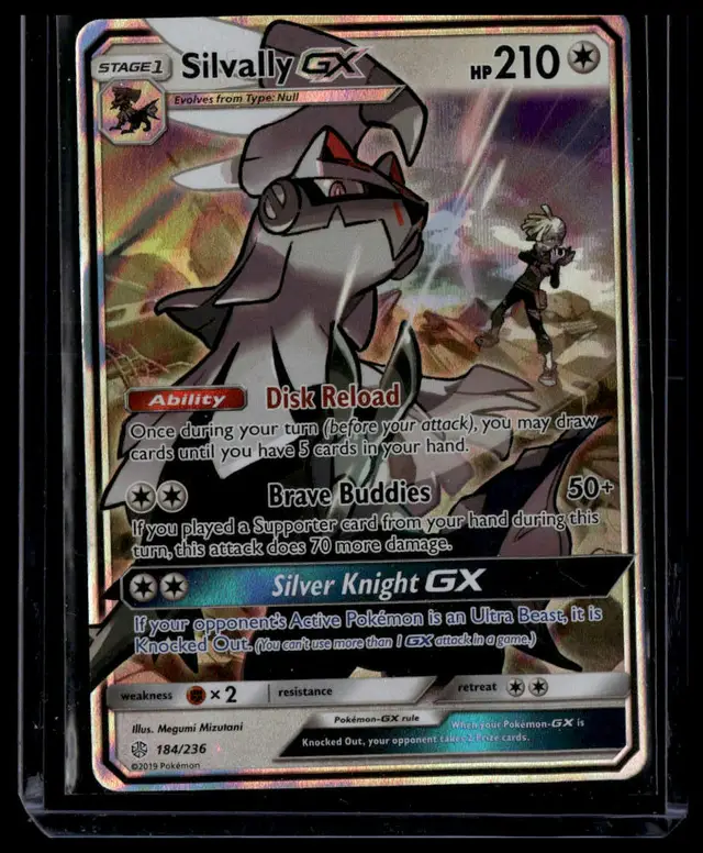 Silvally GX 184/236 Holo Rare - Cosmic Eclipse