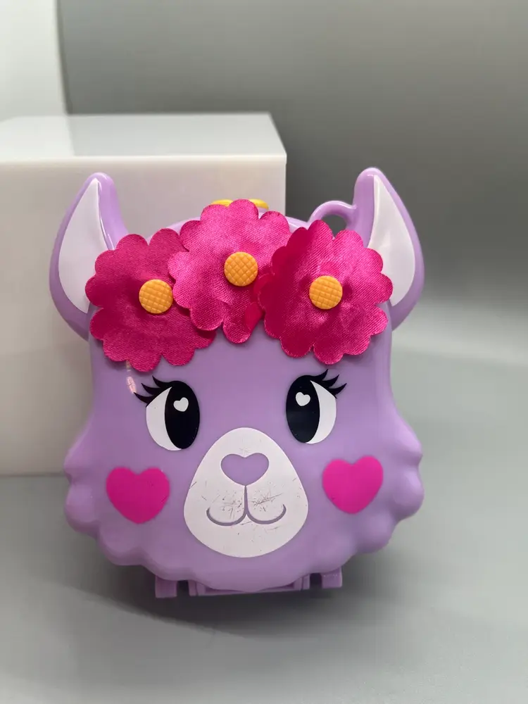 Mattel Polly Pocket Camp Adventure Llama Compact Play Set. NO DOLL