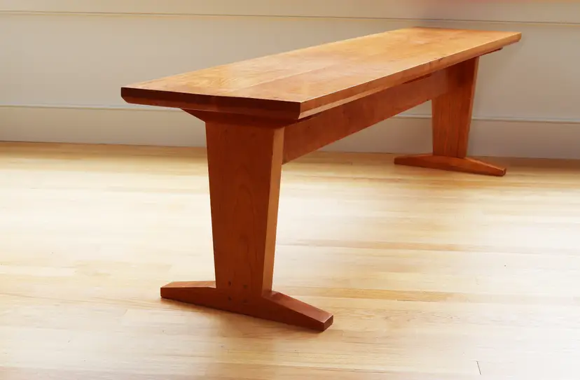 HAND CRAFTED BENCH FOR DINING ROOM, HALL, ENTRYWAY, OR GALLERY