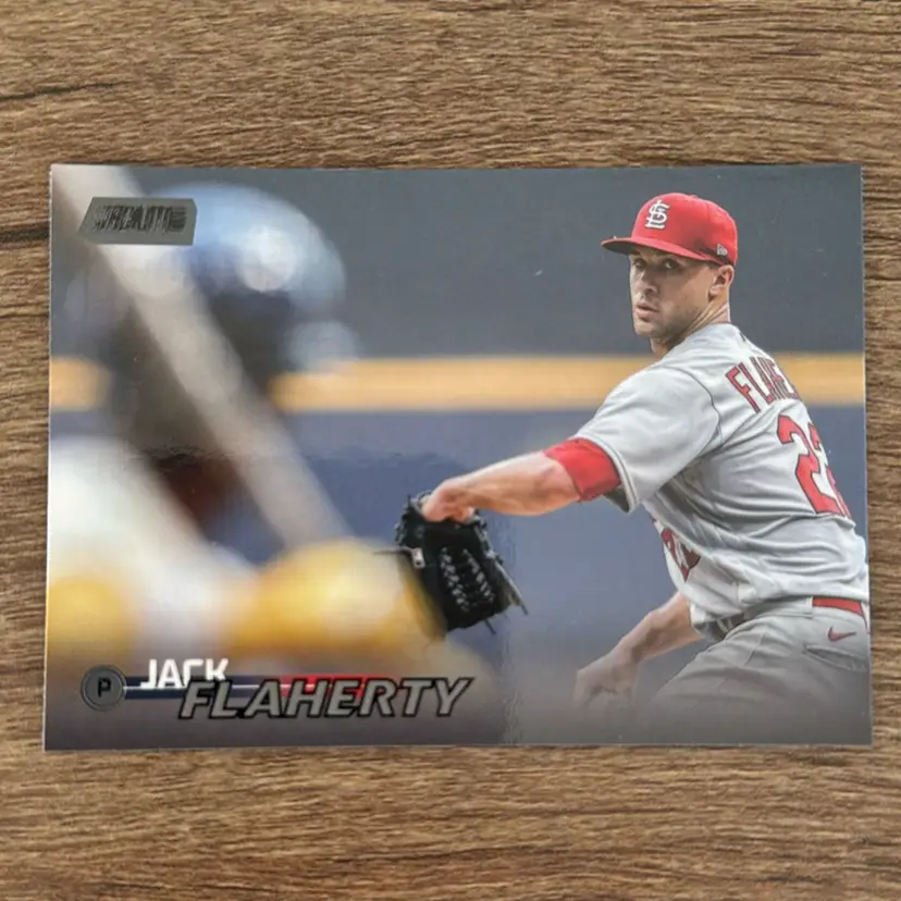 Jack Flaherty
2023 Stadium Club Black Foil
St. Louis Cardinals 