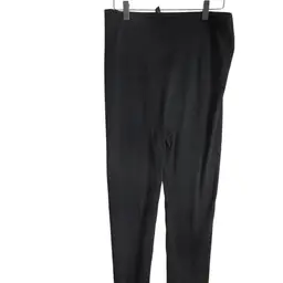 Lane Bryant Black Sz C/D (2-3x) Stretch Leggings Fleece like inside