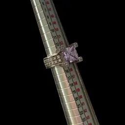 Sterling And CZ Ring