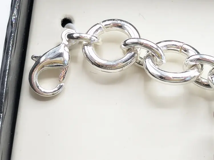 Vintage Napier Silver Gold Tone Musical Instrument Charm Bracelet