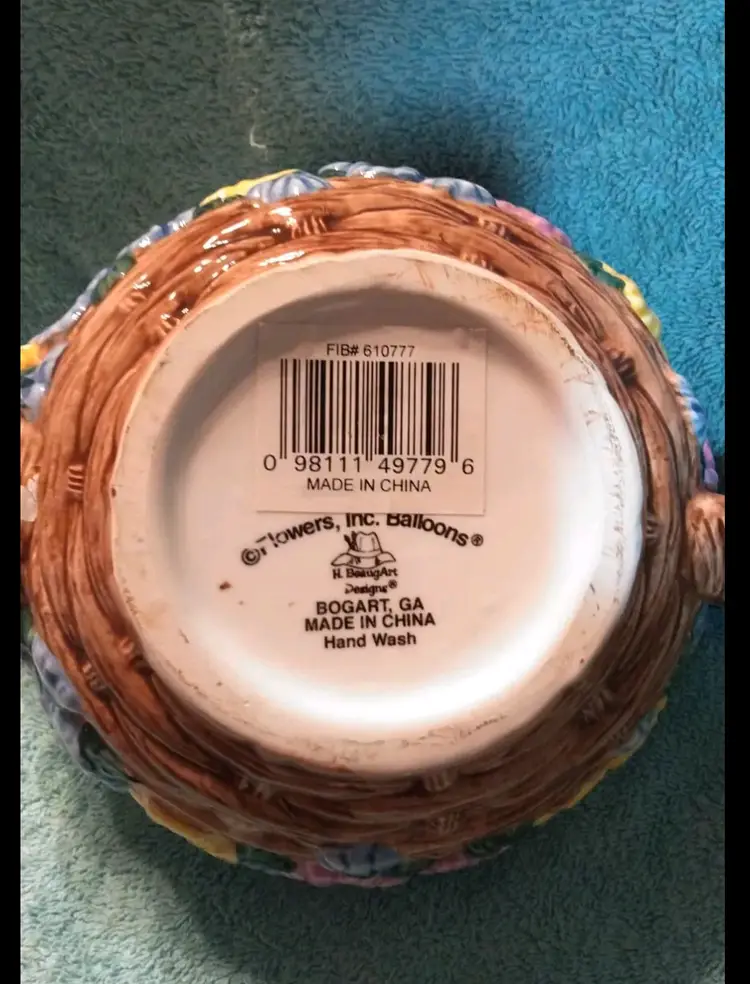 Pansy Tea Pot H. Beaug Art #610777