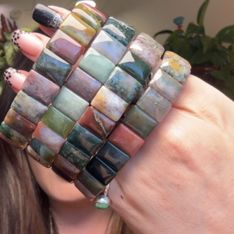 Ocean Jasper Bangle