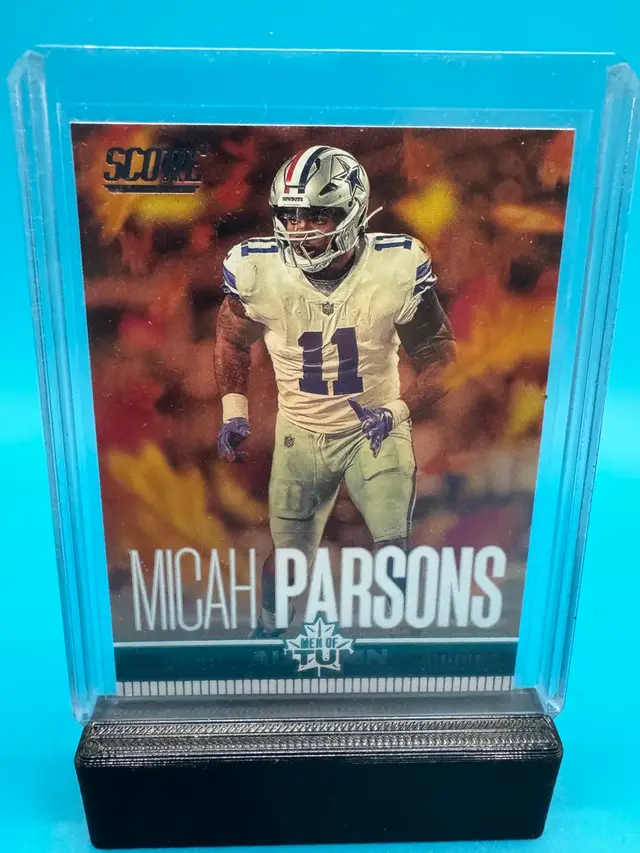 Micah Parsons Score Men Of Autumn Dallas Cowboys