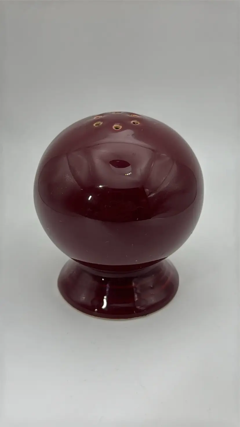 fiesta cinnabar pepper shaker