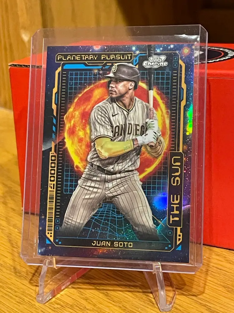 Juan Soto 2023 Cosmic Planetary Pursuit The Sun PPS-10 - San Diego Padres 