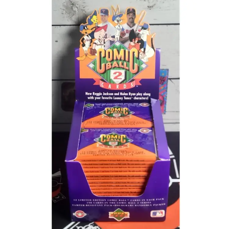 1991 Upper Deck Comic Ball 2 Nolan Ryan and Reggie Jackson