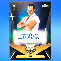 IRS 7/10 Auto - 2025 Topps Chrome Legendary Autograph (on Card) Black Refractor