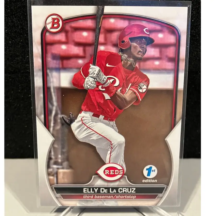 2023 Bowman 1st Edition Elly De La Cruz Cincinnati Reds Rookie 