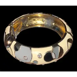 #05- New Old Stock Clamper Bangle Bracelet As Pictured