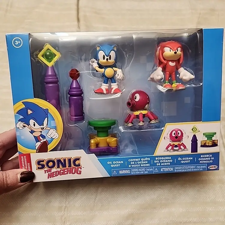 Sonic The Hedgehog Figure playlet