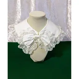 Vintage 1930's Cotton and Lace Child's Collar