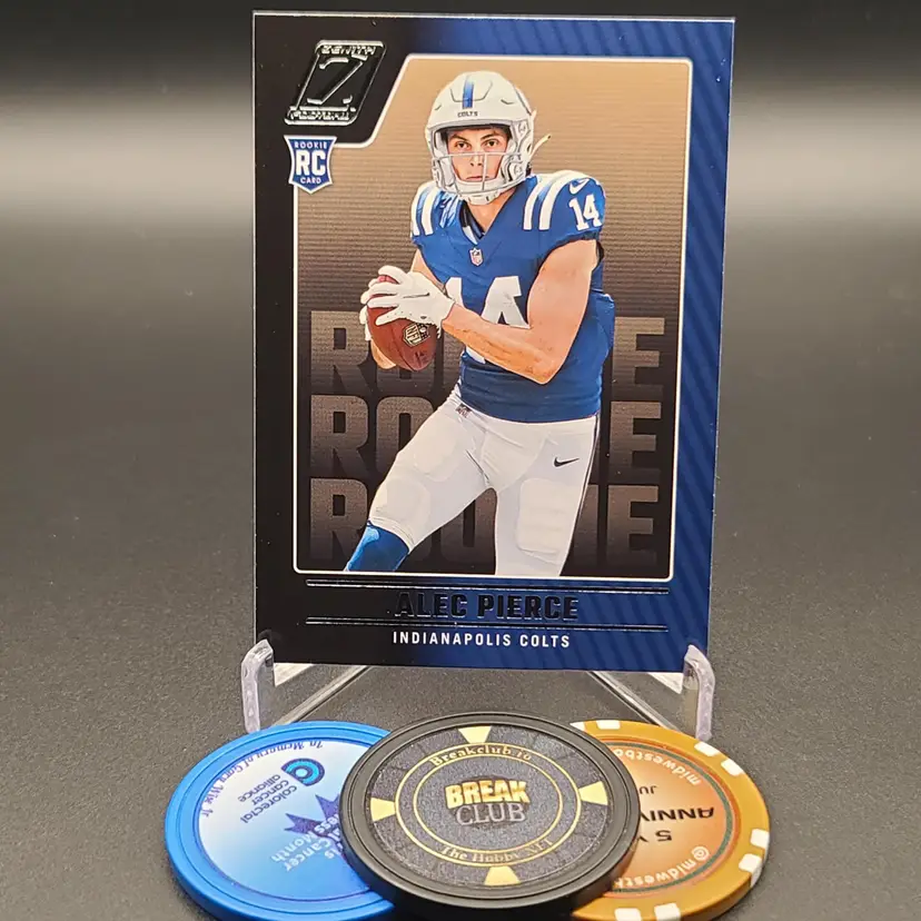 Alec Pierce Rookie 2022 Panini Zenith Football Card #121 - Indianapolis Colts