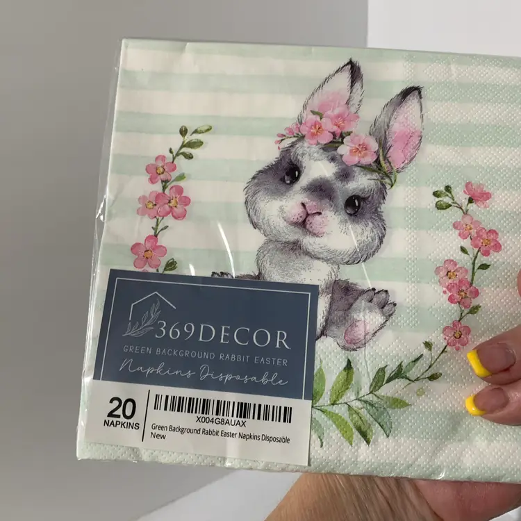 Cute Bunny Napkins 20ct