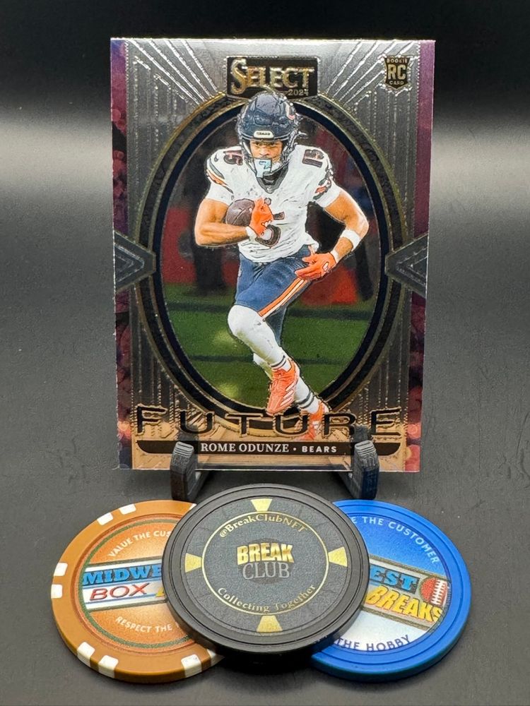 Rome Odunze Rc Future Insert 2024 Select Chicago Bears