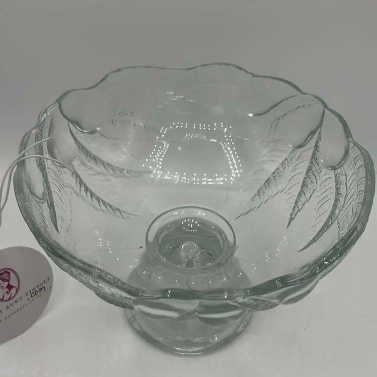 Viking Pressed Glass Fruit Bowl 1980’s