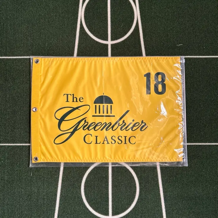 The Greenbrier Classic Golf Pin Flag 18