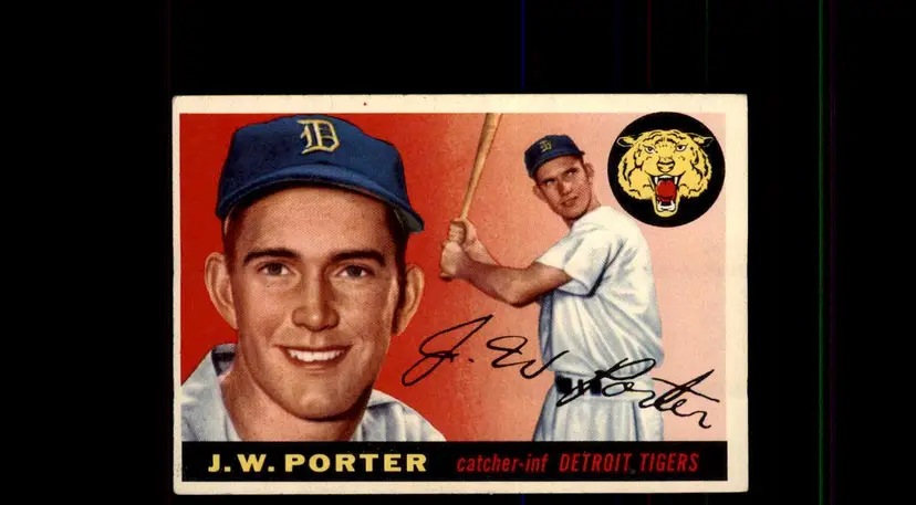 1955 Topps #49 J.W. Porter - (pk-tl1) - Detroit Tigers