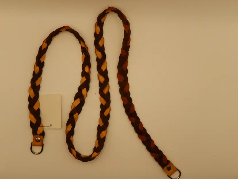 Hide & Soul Leatherworks Braided Leather Purse / Bag Strap