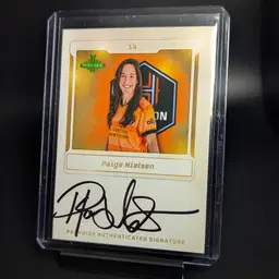 2025 Parkside NWSL Vol 1 Signature Series Auto /370 Paige Nielsen Houston Dash