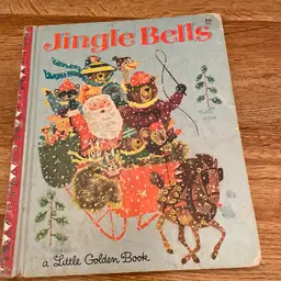 1964 Jingle Bells Little Golden Book