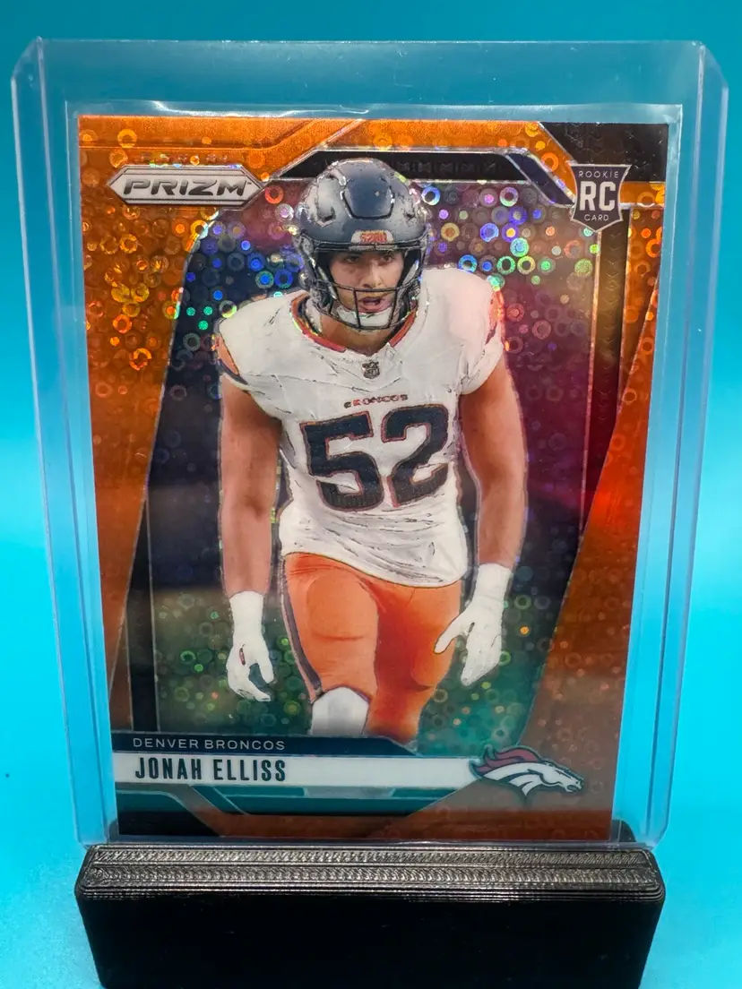 Jonah Elliss Prizm Disco RC Denver Broncos