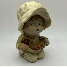 Seymour Mann Bonnet Girl Figurine - Japan ~5”