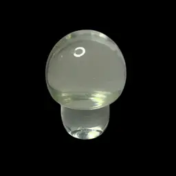 Clear Glass Paperweight Mushroom.
Weighs 15.1
Oz And Has Some Light Scratching On Base.