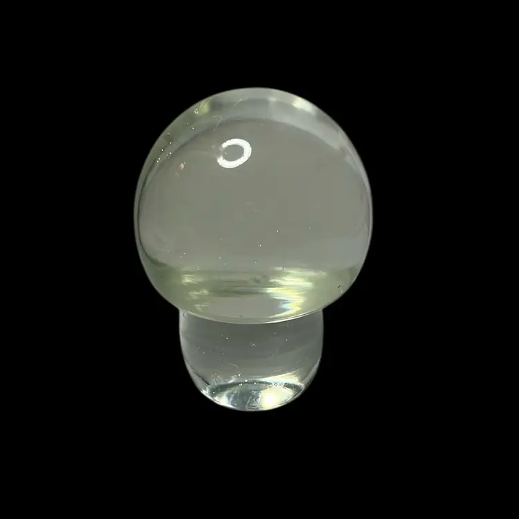 Clear Glass Paperweight Mushroom.
Weighs 15.1
Oz And Has Some Light Scratching On Base.