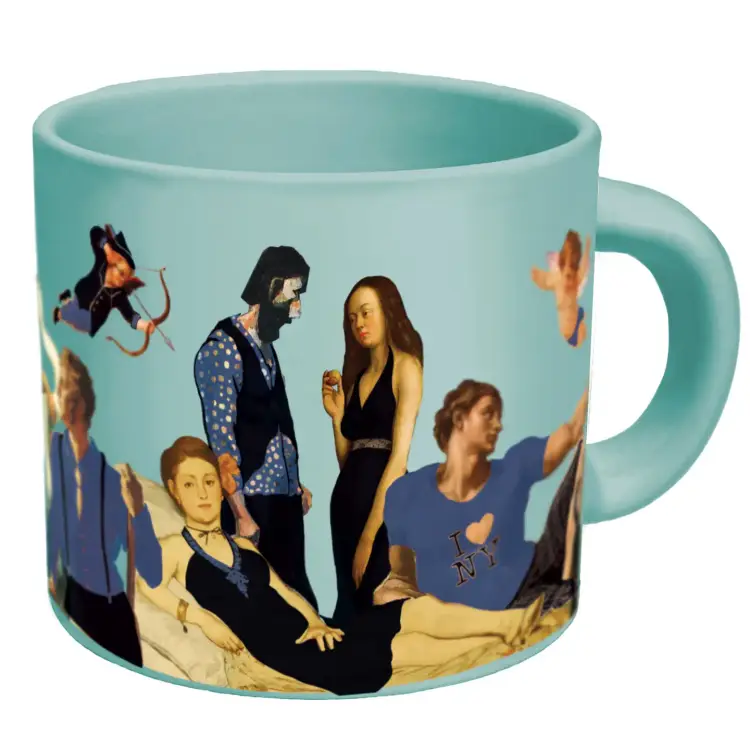 LOT of 4 - Great Nudes of Art Heat-Changing Coffee Mug