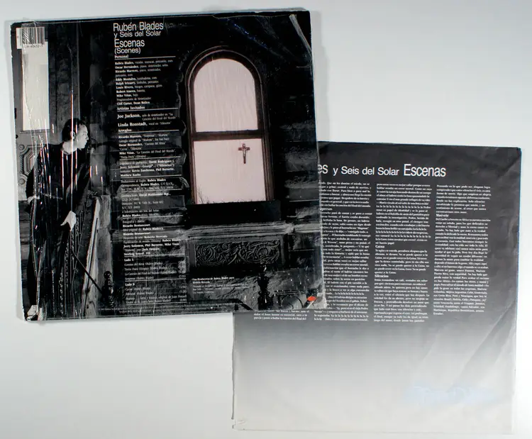 Ruben Blades - Escenas (1985) Vinyl LP • Silencios, Linda Ronstadt, Sorpresas