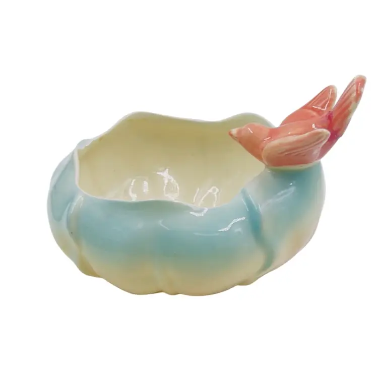 LOTUS FLOWER “BIRD BATH”PLANTER By Royal Copley 1950s