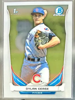 2015 Bowman Dylan Cease 1st Chrome Chicago Cubs