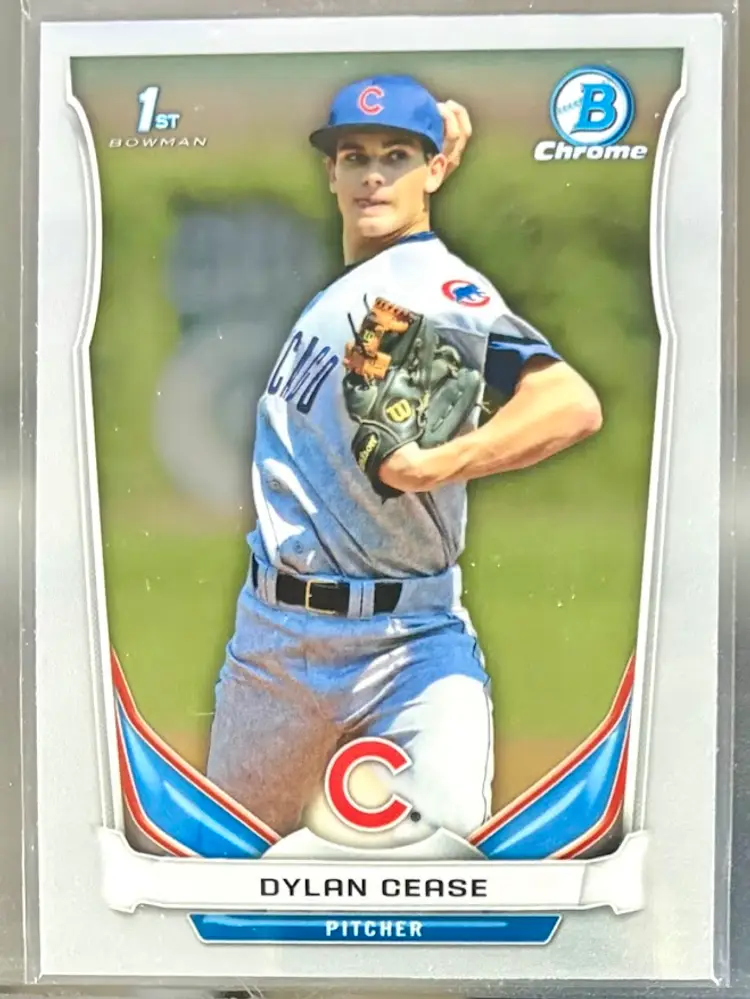 2015 Bowman Dylan Cease 1st Chrome Chicago Cubs
