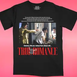 #01 True Romance Black "Imaginary Elvis" Rucking Fotten T-Shirt