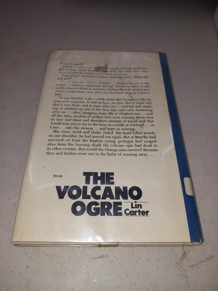 Zarkon Lord of the Unknown - The Volcano Ogre by Lin Carter