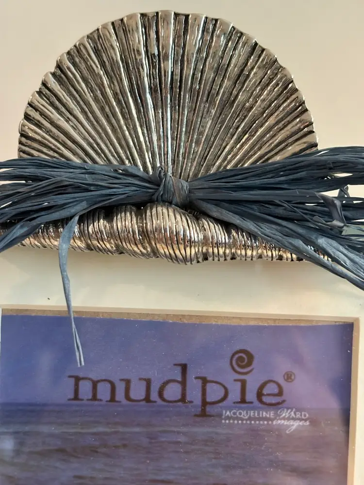 Mudpie Seashore Picture Frame With Shell