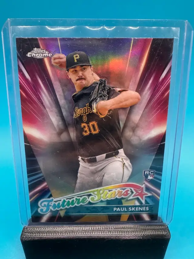 Paul Skenes Topps Chrome Future Stars RC Pittsburgh Pirates