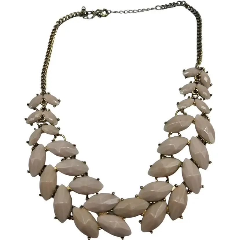Vintage Cream Statement Necklace